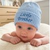 KW114: Baby Embroidered Little Brother Knitted Hat (Newborn -3 Months)